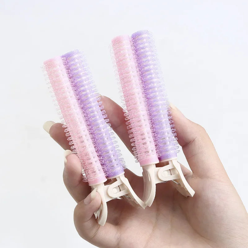 Natural Hair Root Fluffy Clips Curly Hair Rollers and Culers Bangs Hair Styling Clip Hairs Lazy Korean Styling Accessories Black