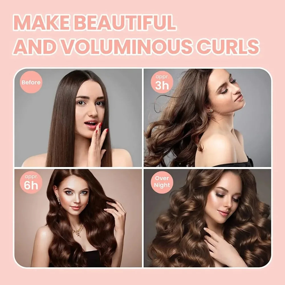 Hair Accessories Curly Products Hair Curler Rubber Curling Sleep