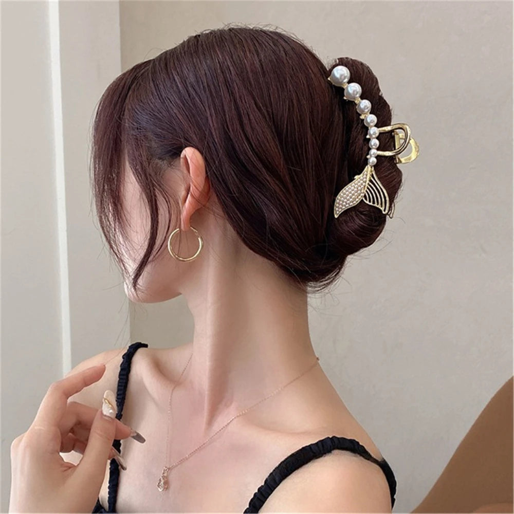 Metal Hair Claw Crab Clip for Women Hair Accessories